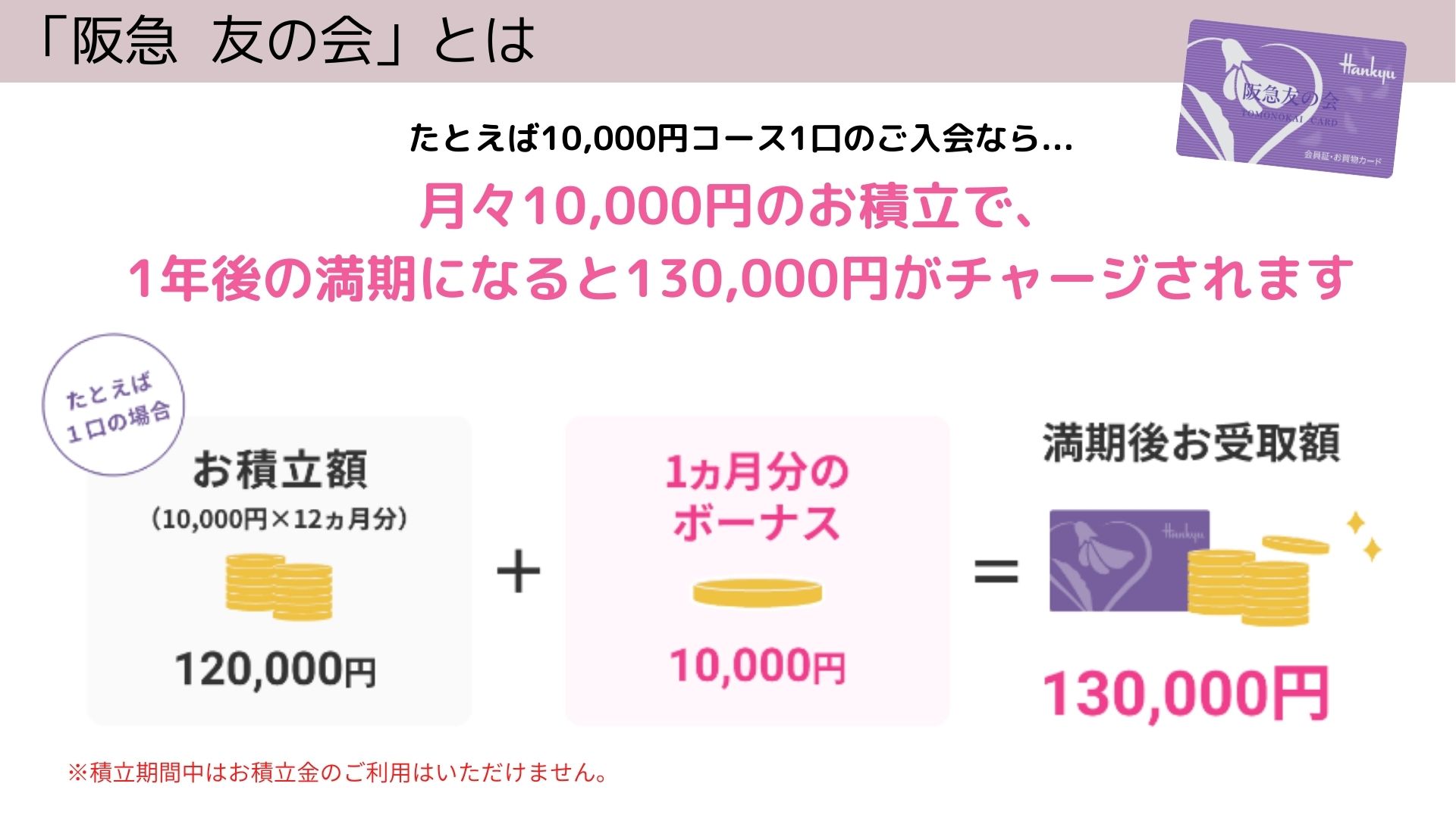 チケット阪急友の会5万円分 17-5